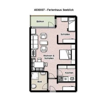 Seeblick - 7 Apartment *
